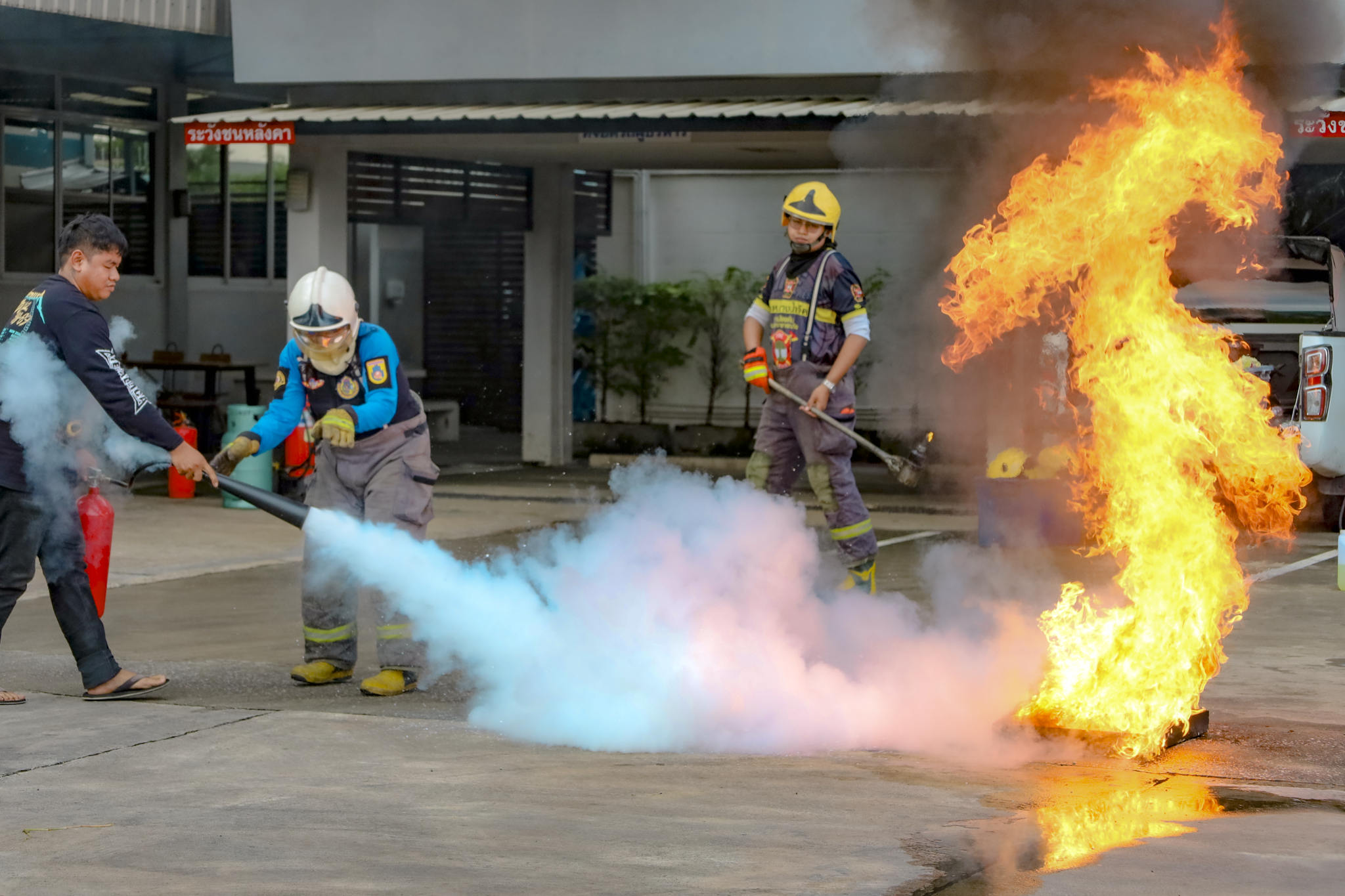 ซ้อมหนีไฟ